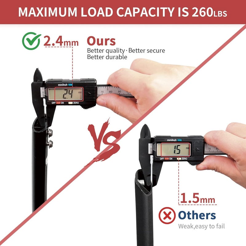 KINGGERI Lockable 260lbs Cross Bars Roof Racks Fit for Toyota Highlander 2020-2026 XLE Limited Platinum Hybrid, Heavy Duty Aluminum Metal Crossbar Luggage SUV Accessories(NOT for L/LE/LE Hybrid - Image 5